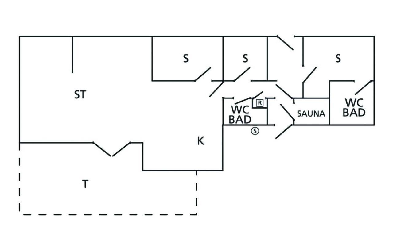 Lovely Home In Nexo With Kitchen 外观 照片